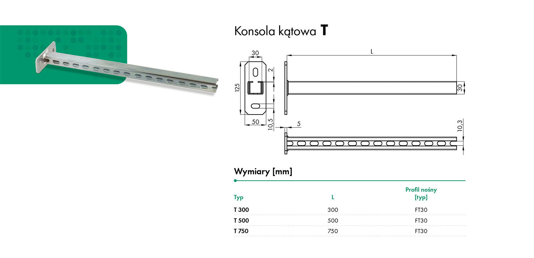 Konsola kątowa T HAVACO