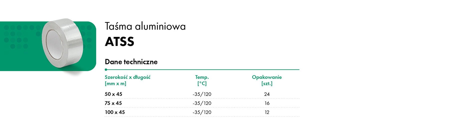 Taśma izolacyjna ATSS HAVACO