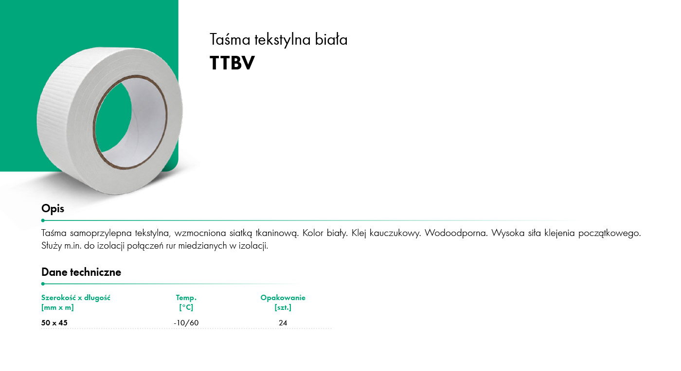 Taśma montażowa PVC HAVACO